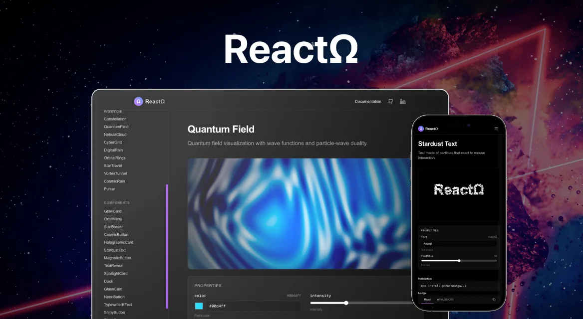ReactΩ Component System