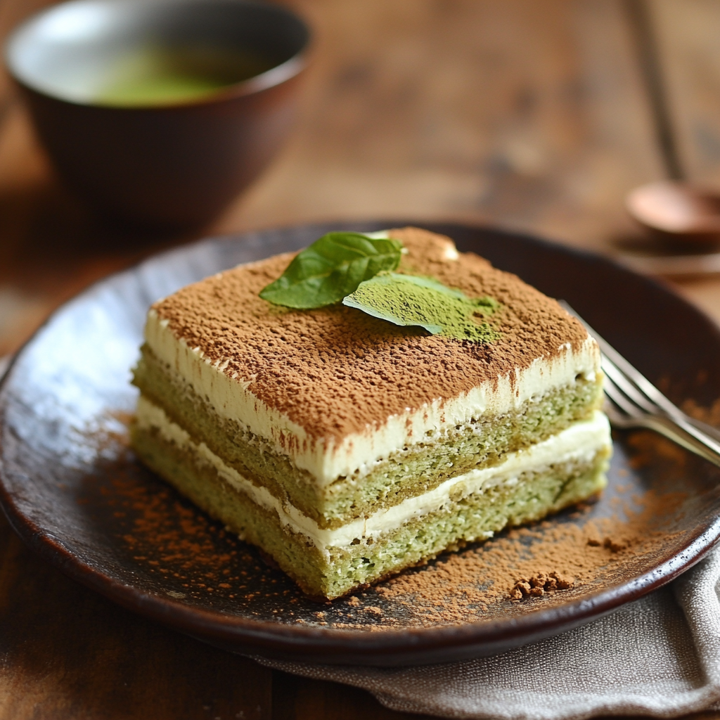 Matcha Milky Way Tiramisu